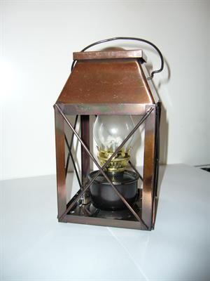 Lanterne t/ olie Firkantet
